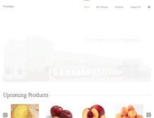 Tablet Screenshot of mgproduce.com